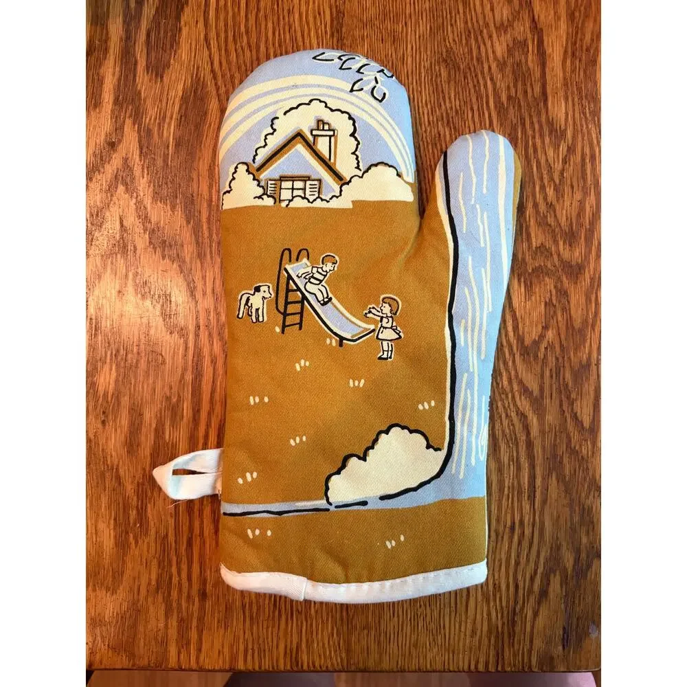 Blue Q I Love My A##hole Kids Oven Mitt Insulated 100% cotton Novelty Gift